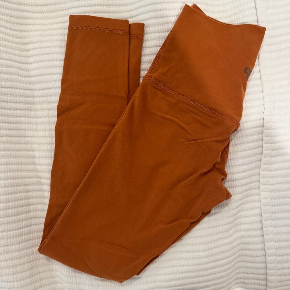 TnAction TNABUTTER™ CHEEKY HI-RISE Legging XS Burnt Orange